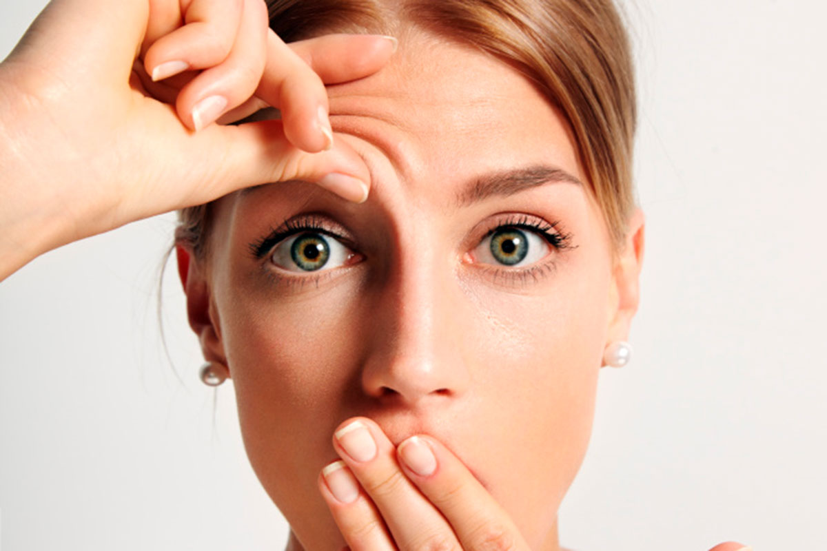 Как убрать межбровную морщину