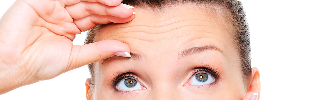 Как убрать складки на лбу